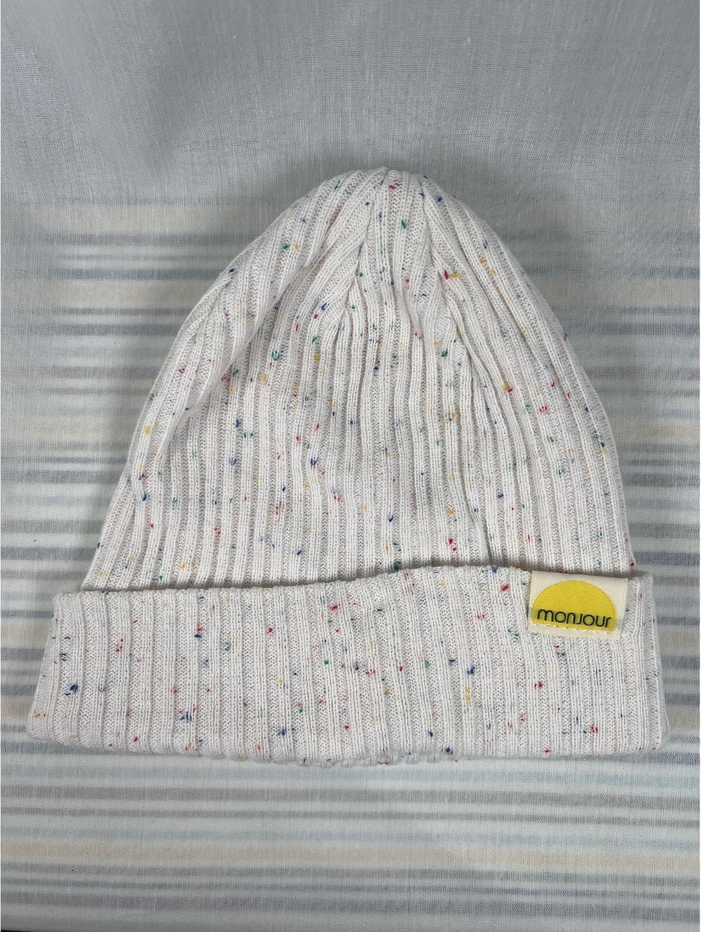 Monjour Speckled Knit Beanie Toque